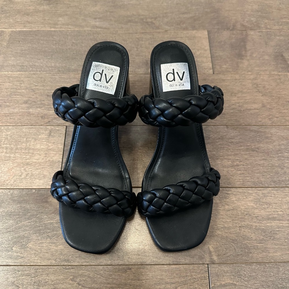Dolce Vita Braided Double Strap Mules